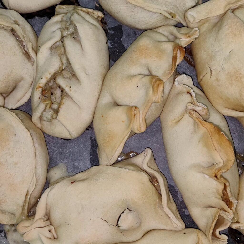 Empanadas antes de hornear